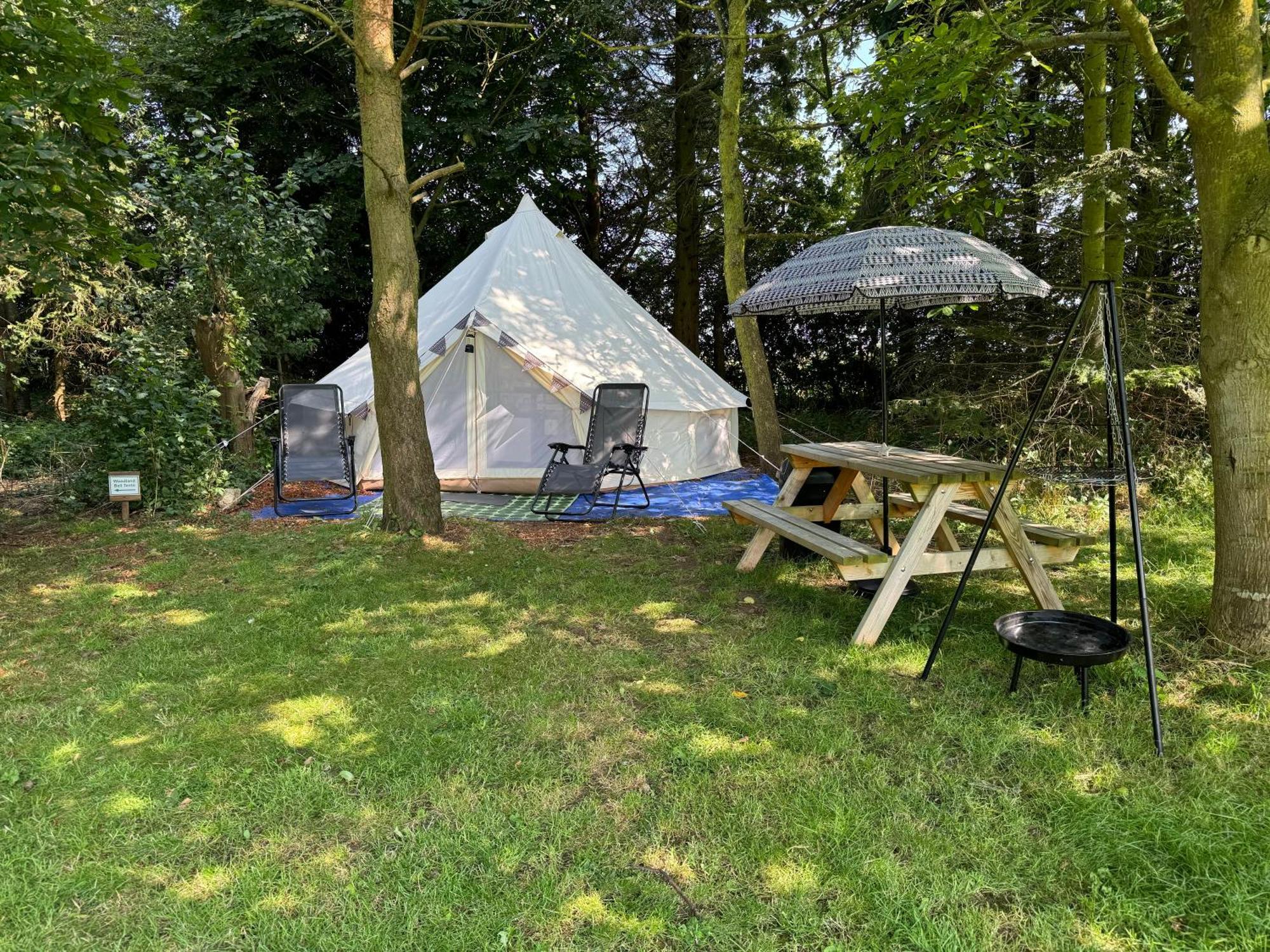 Spacious Bell Tent At Herigerbi Park Lincolnshire Villa Grantham Eksteriør bilde